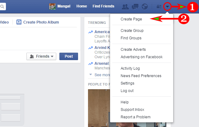 Create Facebook Page Part -1