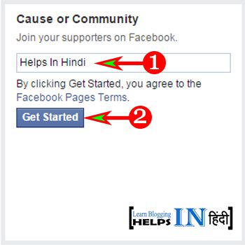 Create Facebook Page Part -3