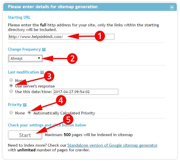 Create-your-sitemap