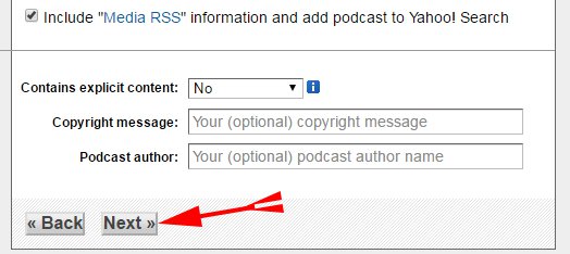 Feedburner Setting