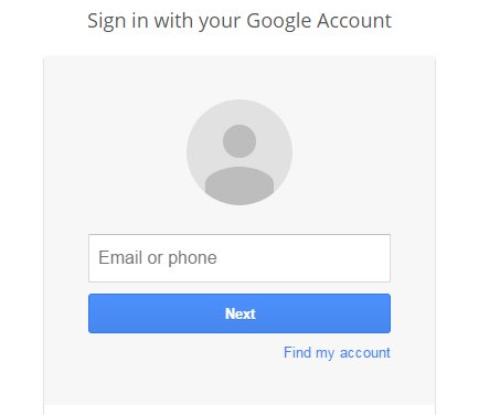 Login Your Gmail Account