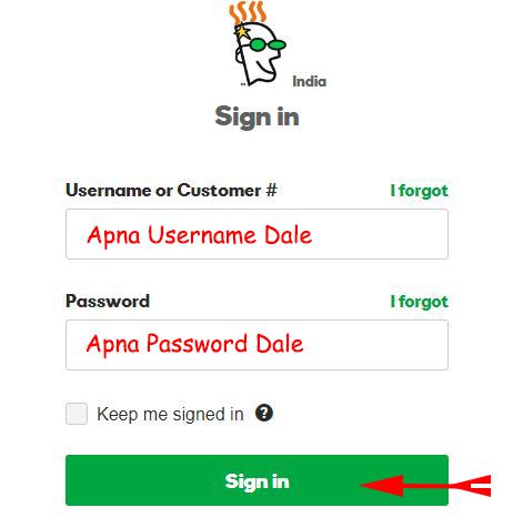 Godaddy se domain buy karne ke liye sigin kare