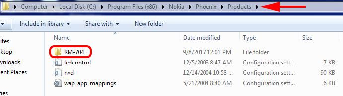 Paste RM Files In Phoenix Product Folder
