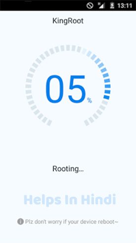 Rooting Process Start