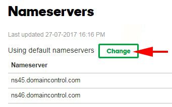 change-default-nameservers