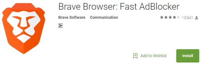 brave browser for faster-safer and ad-free browsing