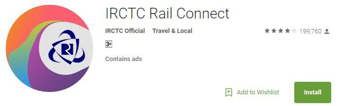 IRCTC Connect