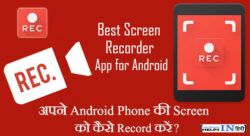 Screen recorder app for android