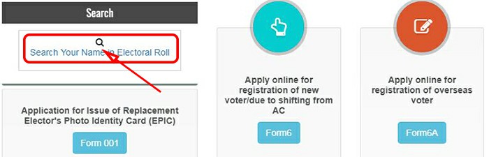 Search Your Name in Electoral Roll