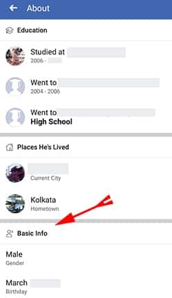 Facebook se Contact Number kaise nikale3