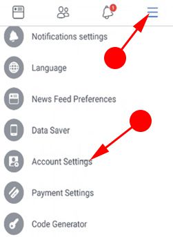 facebook-account-setting