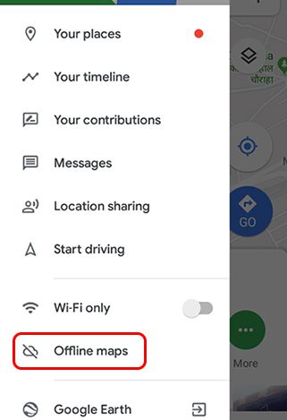 Offline Google Maps