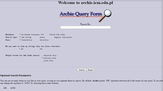 archie-first-search engin