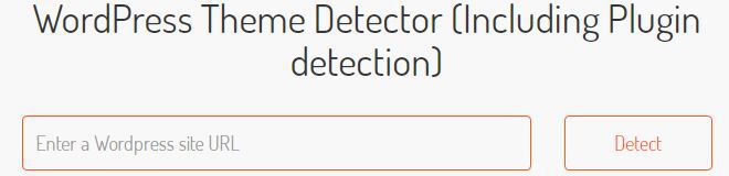 Scan Wp for wordpress website theme detector
