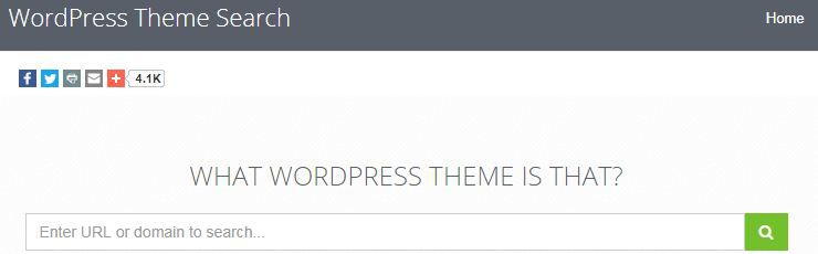 WordPress Theme Search