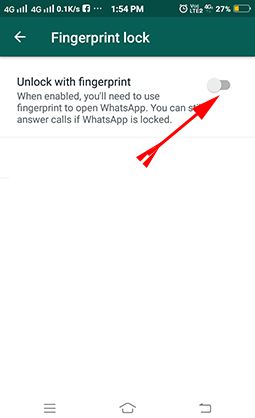 WhatsApp par Fingerprint Lock kaise lagaye
