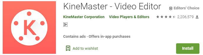 KineMaster - Video banane wala app download kare