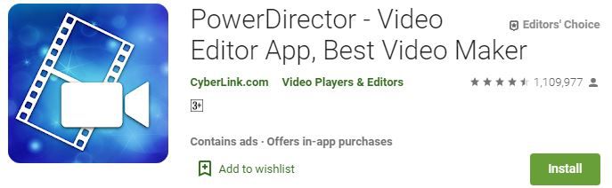 Power Director Video Editor App