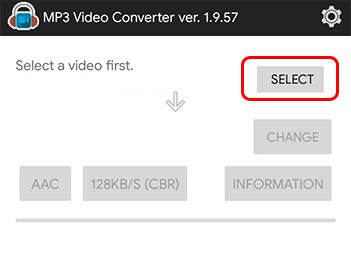 Video to audio Converter app