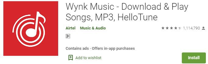 Wynk Music - Download & Play Songs, MP3, HelloTune