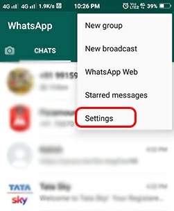 Whatsapp Fingerprint Lock Set कैसे करे?