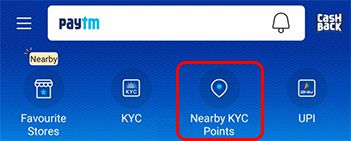 Nearby Paytm KYC Center