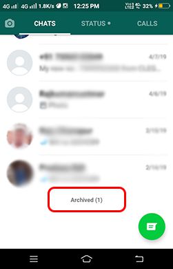 whatsapp secret chat hide