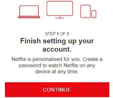 Netflix Account Setup