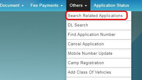 Search Related Applications select kare