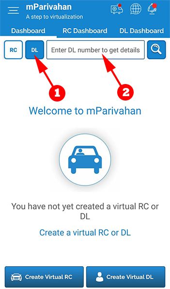 online driving licence check