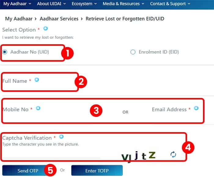 naam se aadhar card download kare