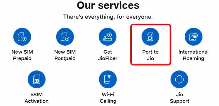 port number to jio hindi