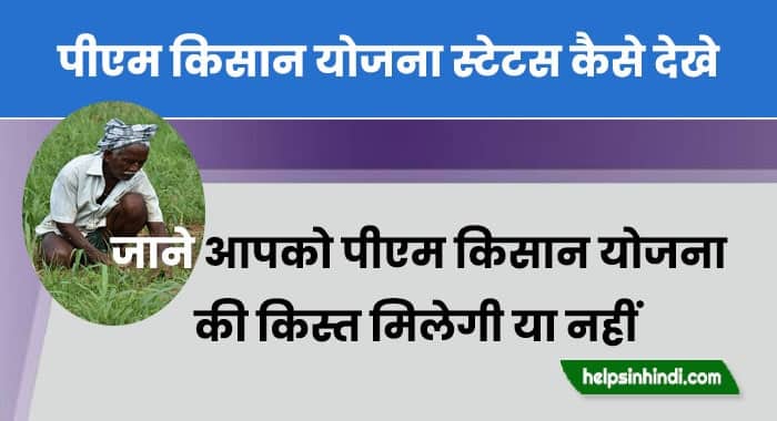 PM Kisan Status Check in Hindi