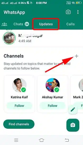 Whatsapp Channel Banane Ka Tarika